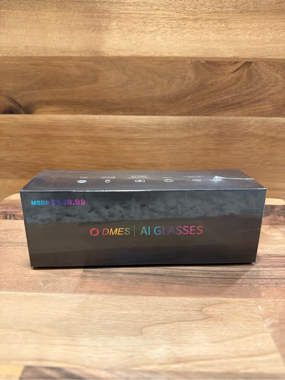 AI Glasses — Black